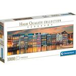 Šareni Amsterdam HQC 1000-dijelni Panorama puzzle - Clementoni