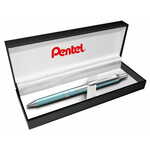 Pentel gel kemijska olovka EnerGel Sterling BL407LS-A, 0.7 mm, tirkizna