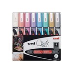 Kreda marker Uni PWE-5M, set 8/1