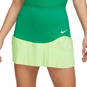 Ženska teniska suknja Nike Dri-Fit Advantage Pleated Skirt - stadium green/barely volt/white