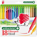 ICO: Rainbow Antibakterijski flomasteri 18kom