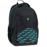 Ars Una: Sharks ergonomska školska torba, ruksak 33x45x24cm