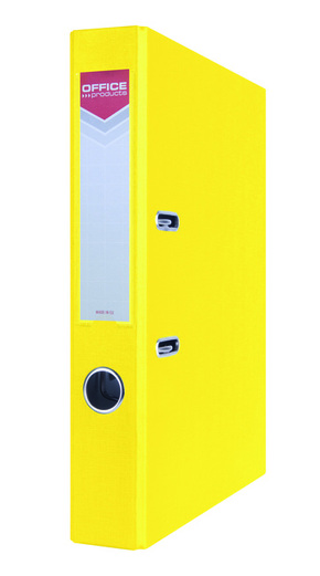 Registrator samostojeći A4 uski Master Office products žuti bez kutije
