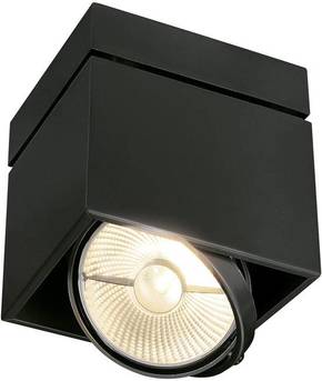 SLV 117100 Kardamod stropna svjetiljka halogena žarulja GU10 75 W crna (mat)