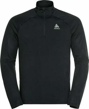Odlo The Essential Ceramiwarm Mid Layer Half Zip Black S Majica za trčanje