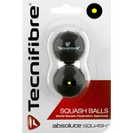 Loptice za skvoš Tecnifibre Balls Yellow Dot - 2B