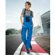 Ženske hlače s oprsnikom ARDON®4TECH plave | H9410/58