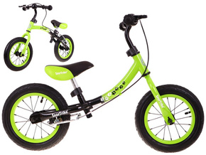 Bicikl bez pedala Boomerang - zeleni