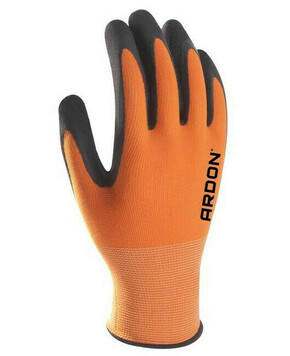 ARDON®PETRAX 12/3XL umočene rukavice - s prodajnom etiketom - plave | A8007/12