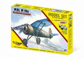 Plastic model Set Samolot P.11C