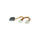 Roline interni Y-naponski kabel, SATA - 3×4-pin, 0.2m 11.03.1040-25