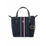 Torbica Tommy Hilfiger Poppy Small Tote Corp AW0AW15986 Space Blue DW6