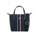 Torbica Tommy Hilfiger Poppy Small Tote Corp AW0AW15986 Space Blue DW6