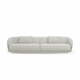 Svijetlo siva sofa 304 cm Camden – Cosmopolitan Design