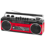 Trevi RR501 Retro kasetofon USB/MP3/Bluetooth, crveni