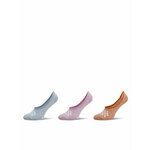 Set od 3 para ženskih niskih čarapa Vans Wm Classic Heathered Canoodle 6.5-10 3Pk VN0A48HEDSB1 Dusty Blue