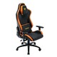 Gaming / uredska stolica GAMDIAS ZELUS M3, do 140kg, crno narančasta