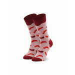 Visoke unisex čarape Happy Socks SAU01-3300 Ružičasta