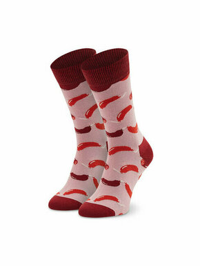 Visoke unisex čarape Happy Socks SAU01-3300 Ružičasta