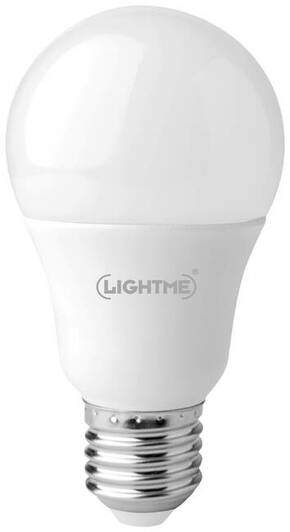 LightMe LM85916 LED Energetska učinkovitost 2021 F (A - G) E27 oblik kruške 8.8 W = 60 W toplo bijela (Ø x V) 60 mm x 108 mm 3 St.
