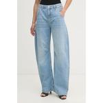 BOSS Orange ženske relaxed fit traperice C SLOUCHY BALOON plava 50558676