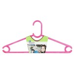 Stock plastična vješalica za odjeću, 43x20 cm - roza - Roza