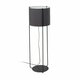 FARO 24023-34 | Drum-FA Faro podna svjetiljka 120cm 1x E27 crno mat, opal, sivo