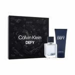 Calvin Klein Defy darovni set toaletna voda 50 ml + gel za tuširanje 100 ml za muškarce