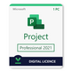 Microsoft Project Professional 2021 Digitalna licenca