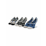 Set od 3 para ženskih niskih čarapa Vans Masc Mind Canoodle VN0A5L6X4481 Multi