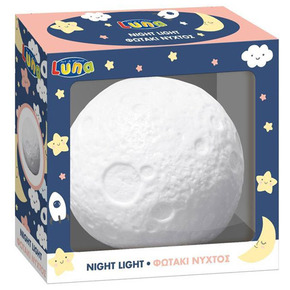 Mjesečeva noćna lampa s podesivom bojom 12x12x11cm