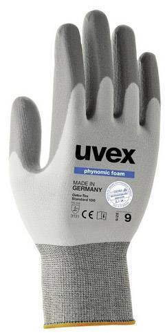 Uvex phynomic FOAM 6005007 poliamid rukavice za rad Veličina (Rukavice): 7 EN 388 1 Par