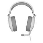 Corsair HS65 Surround gaming slušalice, 3.5 mm, bijela/crna, 111dB/mW/114dB/mW/140dB/mW, mikrofon