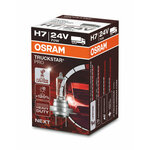 Osram Truckstar Pro 24V - do 120% više svjetla - do 2,5x dulji radni vijekOsram Truckstar Pro 24V - up to 120% more light - up to 2,5x lifetime - H7 H7-TSP-1