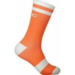 POC Lure MTB Long Sock Zink Orange/Hydrogen White L Biciklistički čarape