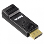 Hama 00054586 DisplayPort / HDMI adapter [1x muški konektor displayport - 1x ženski konektor HDMI] crna