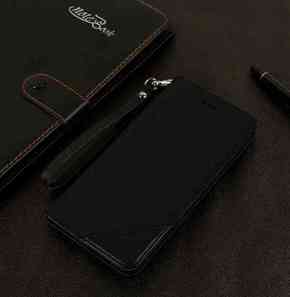 iPhone 8 plus jeans crna preklopna torbica