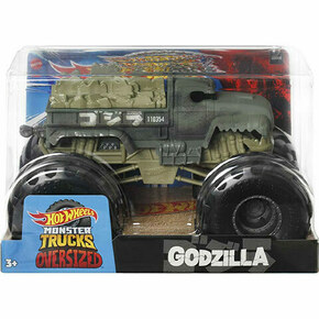 Hot Wheels: Monster Trucks Oversized Godzilla vozilo 1/24 - Mattel