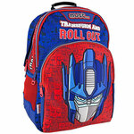 Must... Transformers Ready for Battle zaobljena školska torba sa tri pretinca, ruksak 32x18x43cm