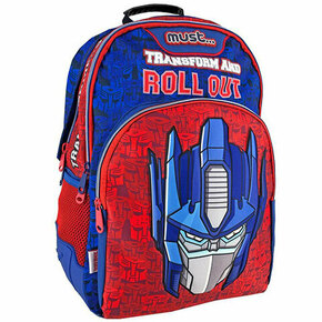 Must... Transformers Ready for Battle zaobljena školska torba sa tri pretinca