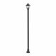NOWODVORSKI 10502 | Ana-NW Nowodvorski podna svjetiljka 200cm 1x E27 IP44 crno, prozirno