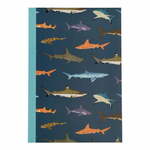 Bilježnica 60 stranica A5 format Sharks - Rex London