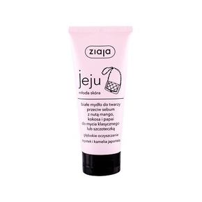 Ziaja Jeju White Face Soap gel za čišćenje lica za mješovitu kožu 75 ml za žene