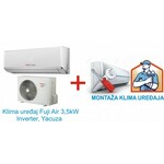 Klima uređaj Fuji Air 3,5kW Inverter, R32, Yacuza SA MONTAŽOM