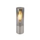 GLOBO 21000N | Annikag Globo stolna svjetiljka 30cm sa dodirnim prekidačem 1x E27 poniklano mat, dim
