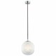 ARGON 4676 | Baltimore-AR Argon visilice svjetiljka 1x E27 krom, opal, prozirno