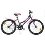 Crno-roza djevojački bicikl veličine 20 - Dino Bikes bicikl