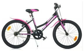 Crno-roza djevojački bicikl veličine 20 - Dino Bikes bicikl