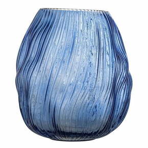 Plava staklena vaza Leyla – Bloomingville