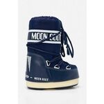 Moon Boot - Dječje čizme za snijeg Original - mornarsko plava. Dječja obuća za zimu iz kolekcije Moon Boot. S podstavom model izrađen od kombiniranog tekstilnog i sintetičkog materijala.